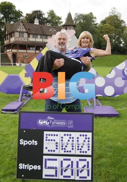 Cadbury's Spots v Stripes Campaign Photocall