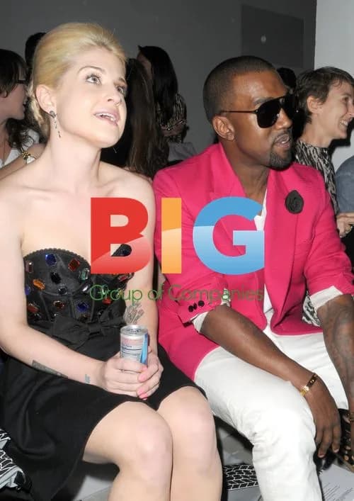 Kanye West and Kelly Osbourne at MBFW Spring 2011