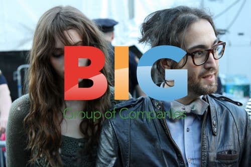Charlotte Kemp and Sean Lennon at MBFW Spring 2011