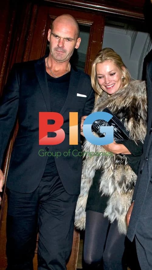 Kate Moss at 3D film viewing