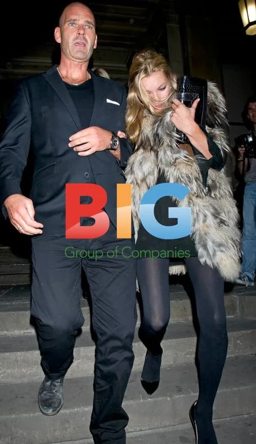 Kate Moss at private film viewing
