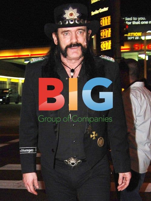 Lemmy Kilmister leaving tattoo studio