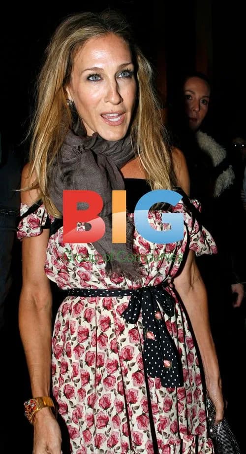 Andy Cohen and Sarah Jessica Parker at DVF Fashion Show