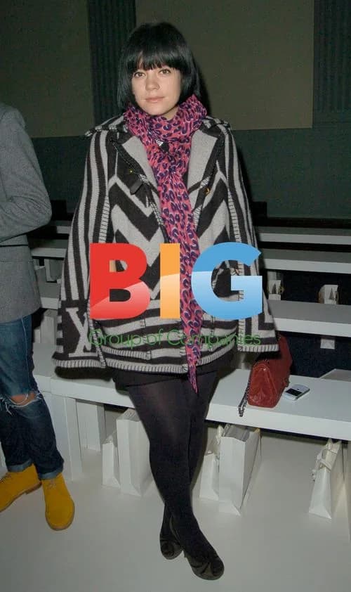 Lily Allen at London Fashion Week 2010