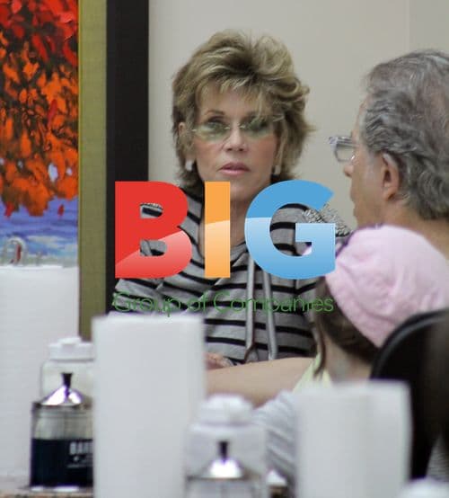 Jane Fonda Has Spa Day in Beverly Hills