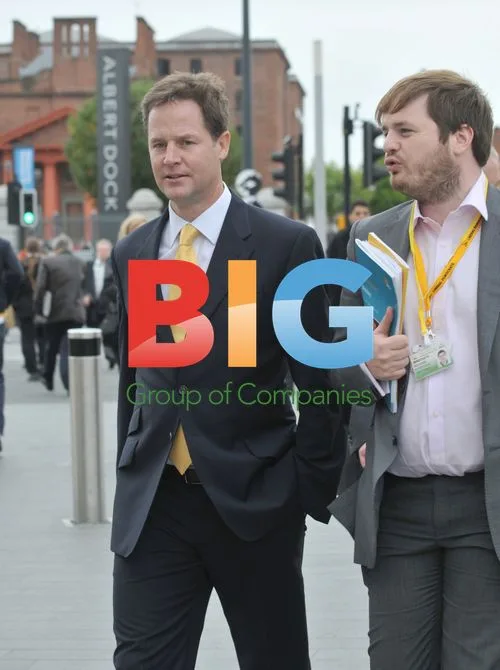 Nick Clegg at Conference in Liverpool