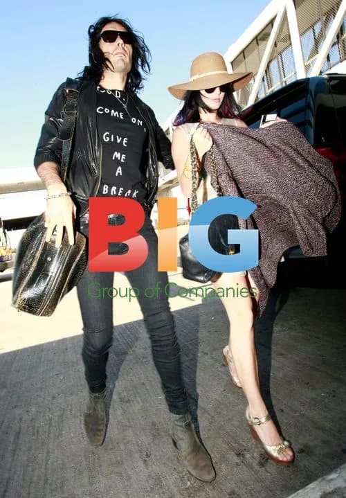 Russell Brand and Katy Perry at LAX