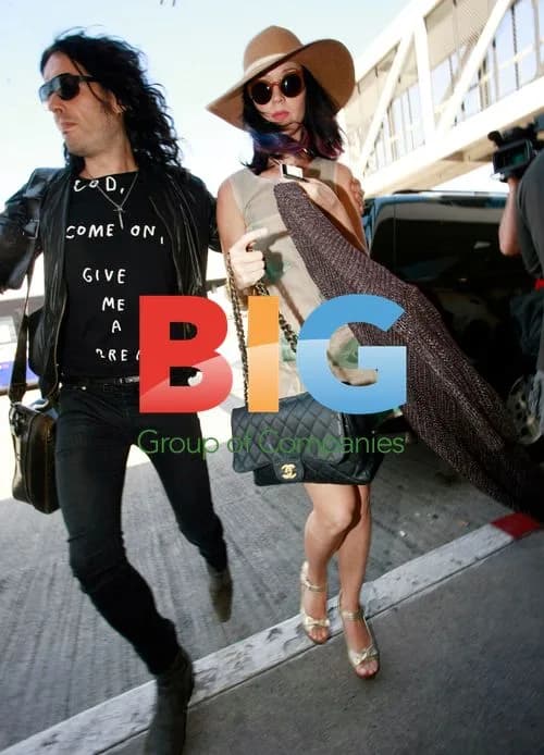 Russell Brand and Katy Perry at LAX