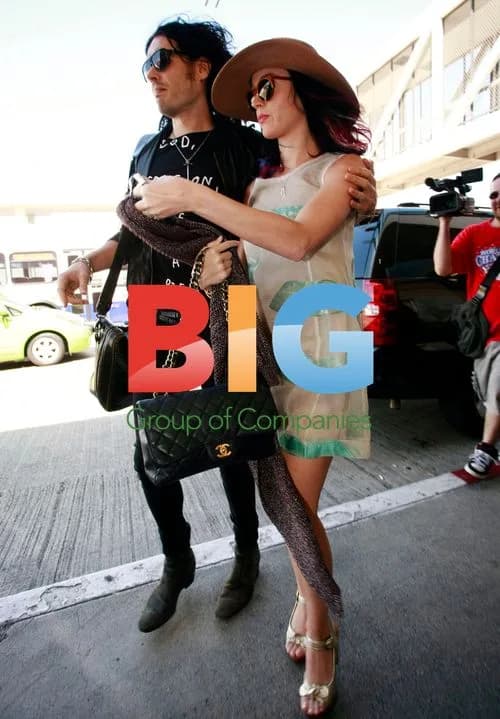 Russell Brand and Katy Perry at LAX