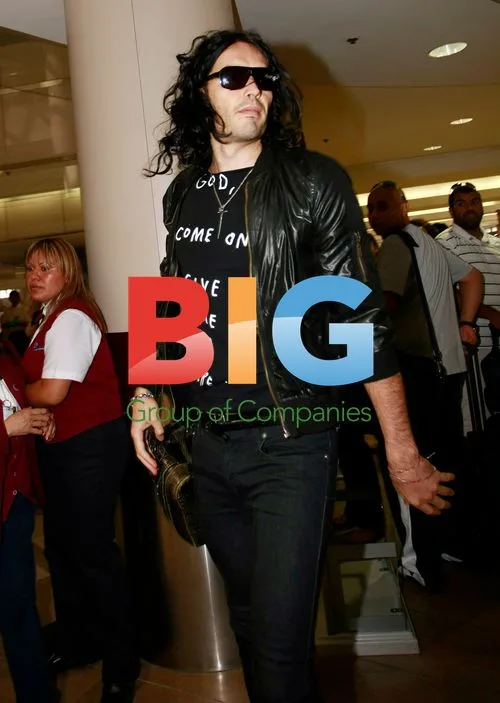 Russell Brand and Katy Perry at LAX