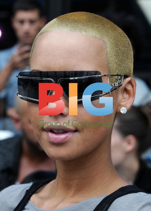 Amber Rose at London Fashion Week Topshop Unique Departures