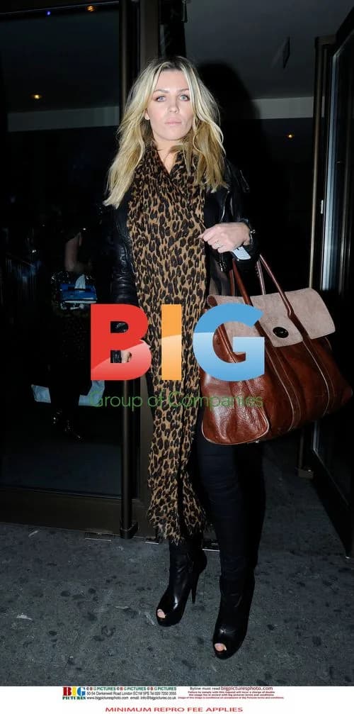 Abigail Clancy Leaving Mayfair Hotel