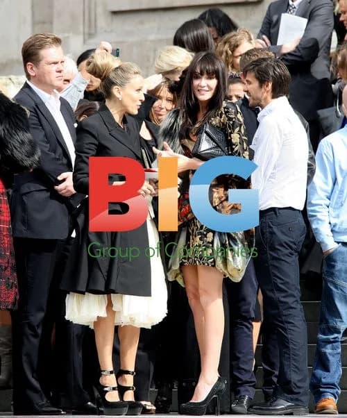 Sarah Jessica Parker and Annabelle Neilson at McQueen Memorial