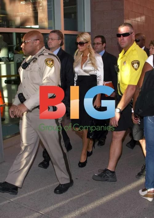 Paris Hilton Arrives at Court