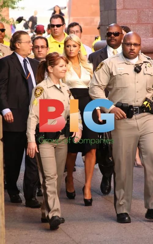 Paris Hilton Arrives at Court in Las Vegas