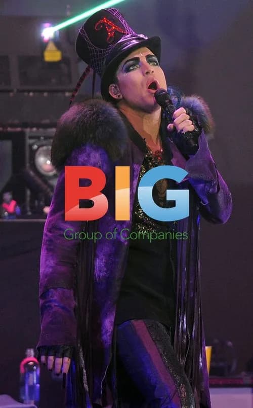 Singer Adam Lambert performs 'Glam Nation' tour