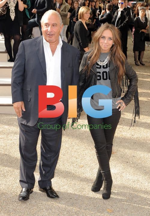 Philip and Chloe Green at Burberry Show