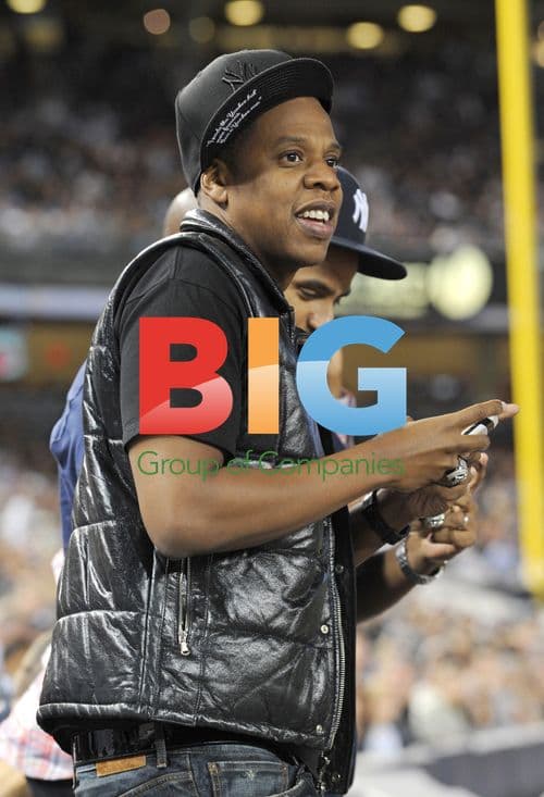Jay Z at Yankees Game