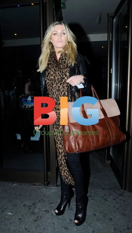 Abigail Clancy Leaving Mayfair Hotel