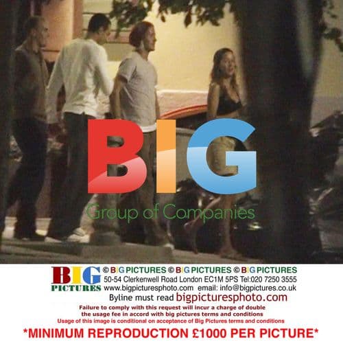 David Beckham Meets with Rebecca Loos in Madrid