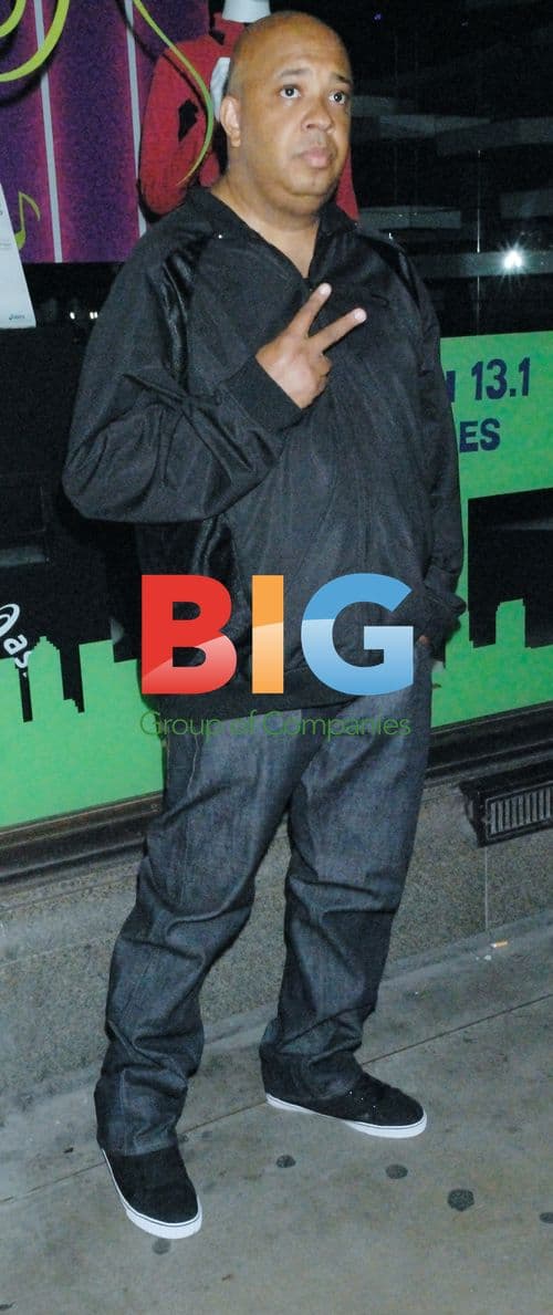 Rev Run at Launch Party