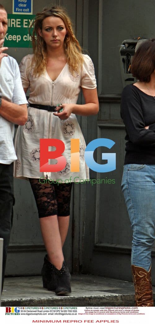 Charlotte Church's rock chic style in London