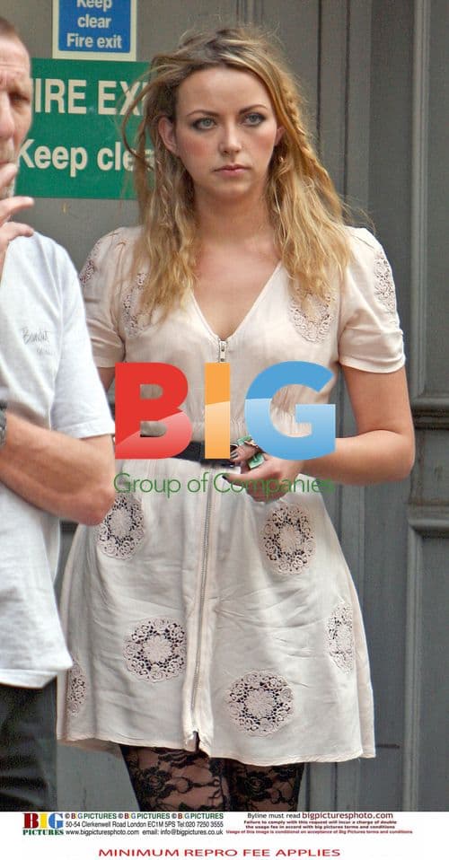 Charlotte Church Spotted Taking Cigarette Break in London