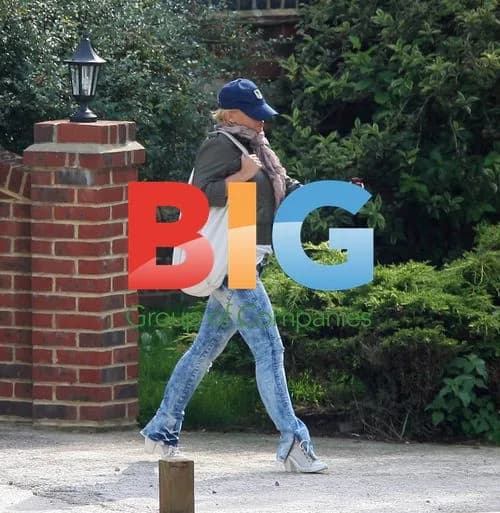 Kerry Katona Leaves House in Sussex