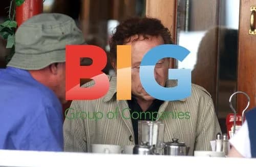 Jackie Mason Eating Lunch with Friends