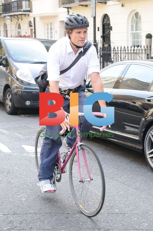 James Cracknell Bike Ride in London