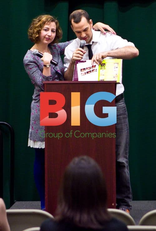 Kristen Schaal and Rich Blomquist promote 'Sexy Book of Sexy Sex'