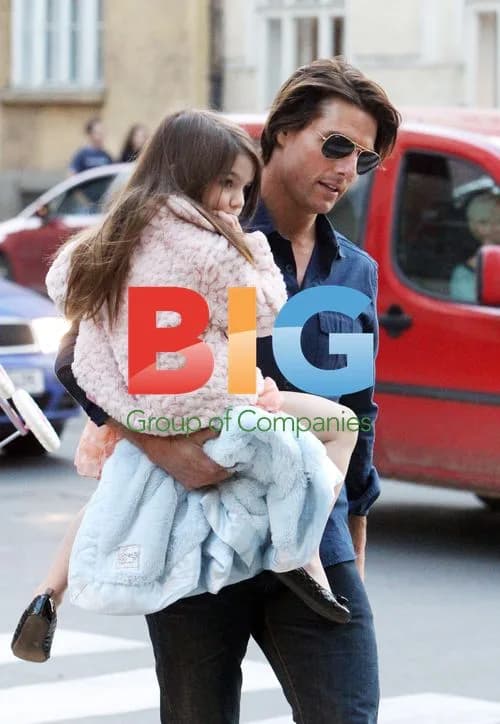 Tom Cruise and Family in Prague