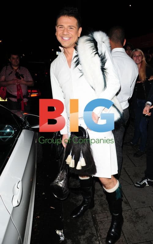 Gerry Stergiopoulos at Big Brother Party