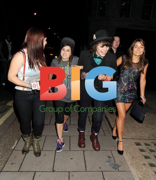 Shabby and Lady Sovereign Leaving Embassy Nightclub