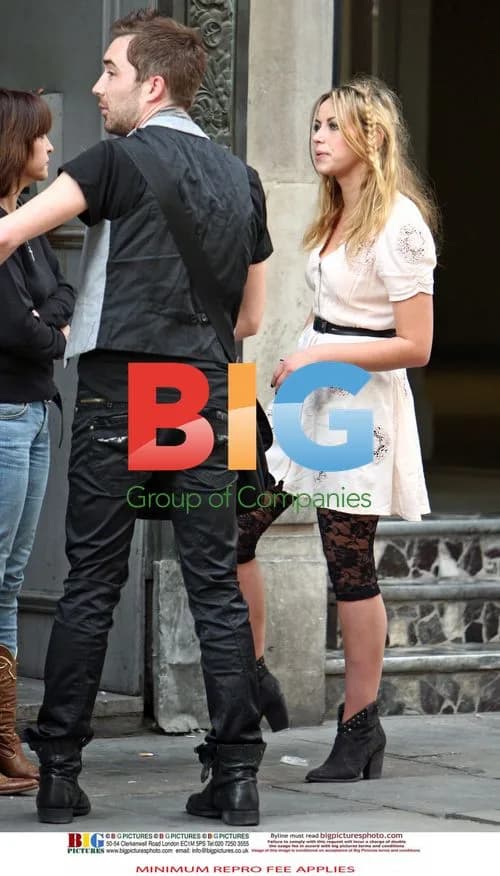 Charlotte Church Smoking Break in London