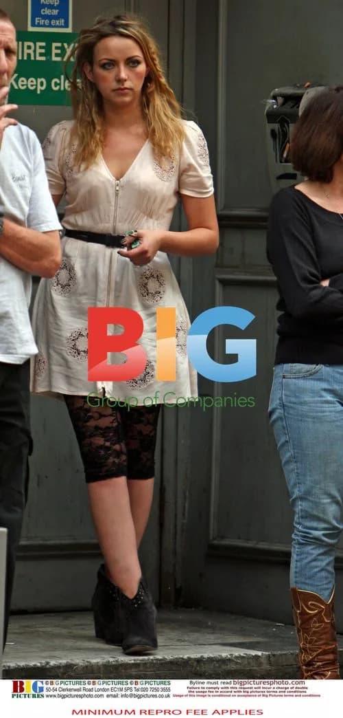 Charlotte Church Spotted Smoking in London