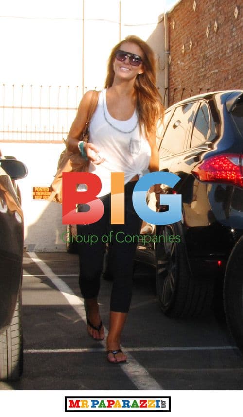 Audrina Patridge Heads to 'DWTS' Rehearsal