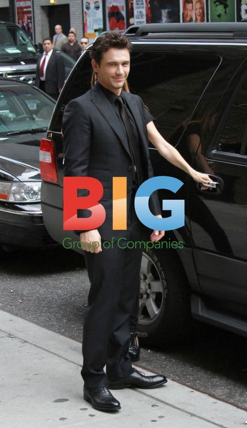 James Franco on "Late Show"