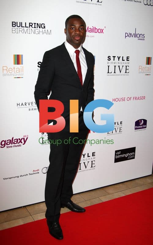 Mr England Vaughan Bailey at Style Birmingham Live VIP