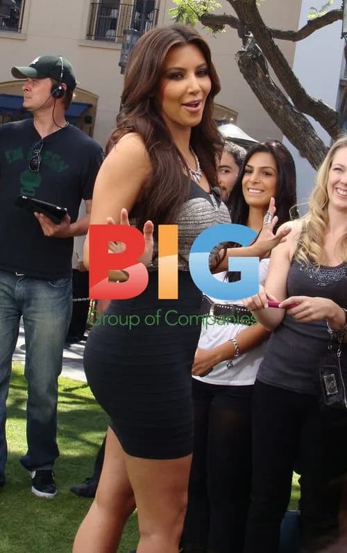 Kim Kardashian at The Grove