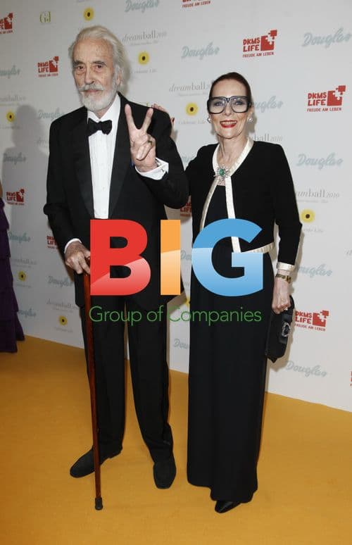 Christopher Lee and Frau Birgit Lee at Dreamball 2010