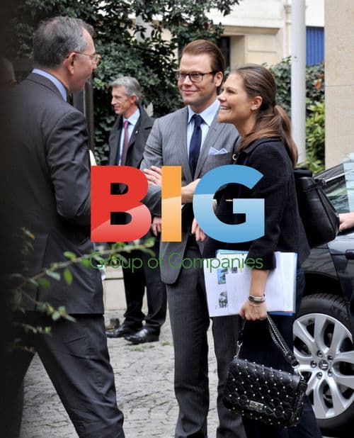 Victoria of Sweden and Daniel Westling in Paris