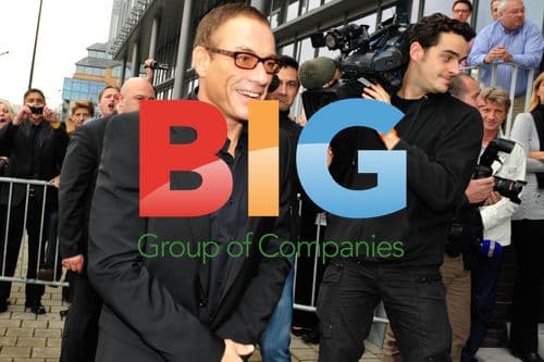 Jean-Claude Van Damme at RTL-TVI House