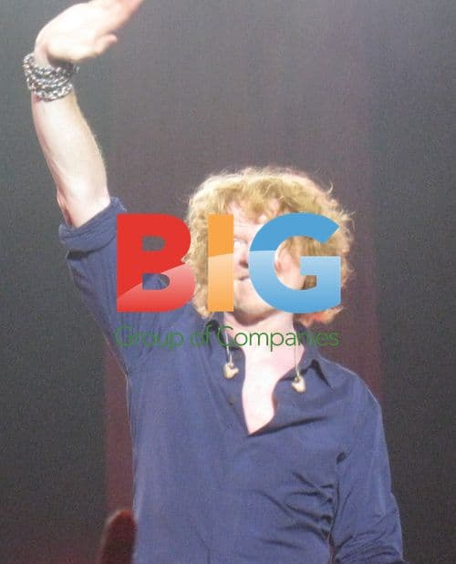 Mick Hucknall of Simply Red in Concert