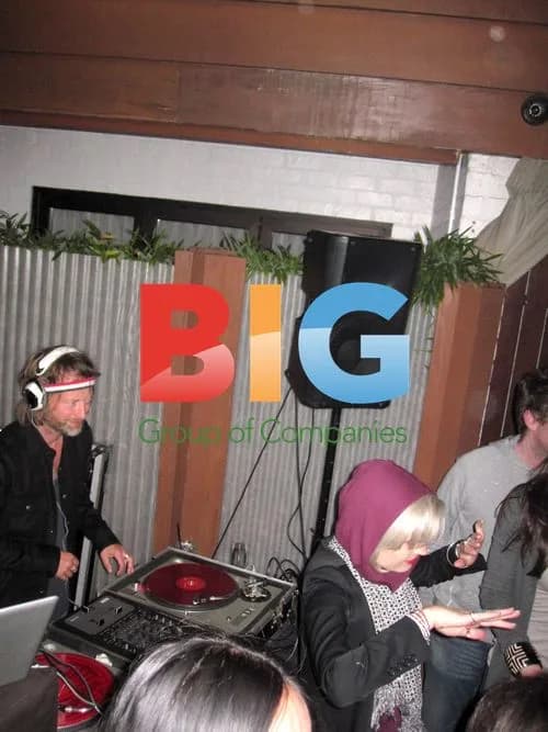 Thom Yorke DJs at Hollywood Pool Party