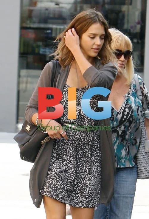 Jessica Alba Spends Afternoon in Beverly Hills