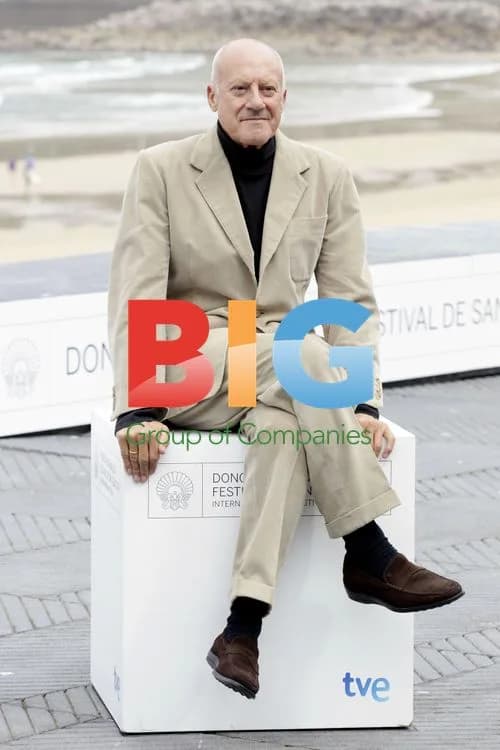 Norman Foster and wife Elena Ochoa at documentary photocall