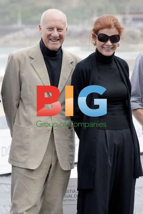 Norman Foster and wife at San Sebastian film festival