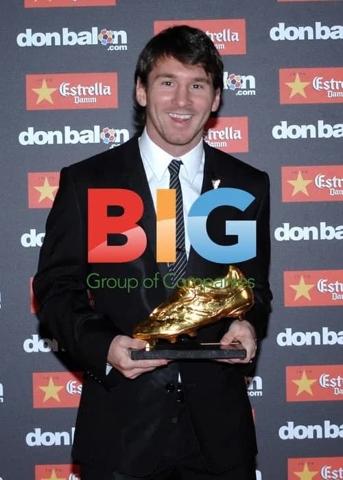Lionel Messi Receives Golden Boot