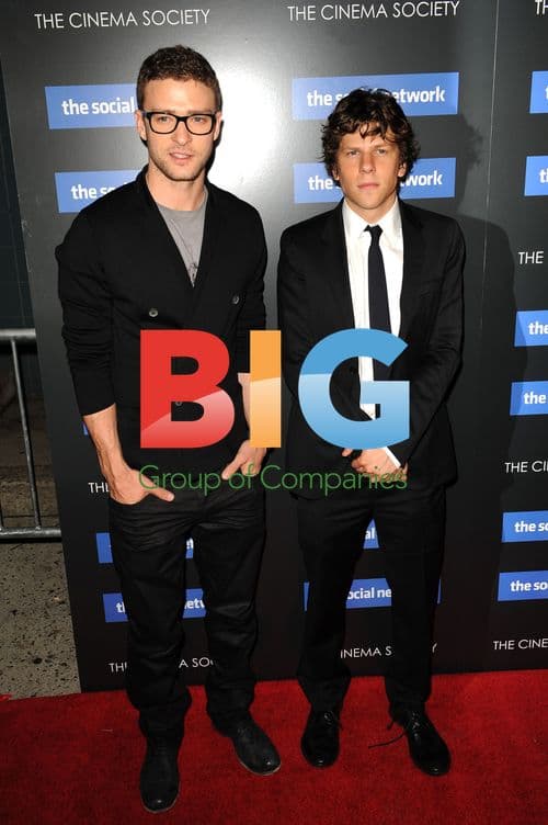 Justin Timberlake and Jesse Eisenberg